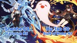 Hu Tao Pyro team & Shenhe Cryo Team Spiral Abyss Floor 12 Full Stars Genshin Impact