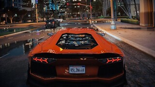 เกม|ภาพความระเอียดสูงตอนกลางคืน GTA5