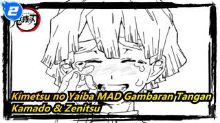 [Kimetsu no Yaiba MAD Gambaran Tangan] Guru Guru / Kamado & Zenitsu_2