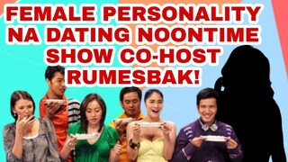 FEMALE PERSONALITY NA DATING NOONTIME SHOW CO-HOST RUMESBAK SA ISANG KAPUSO STAR!