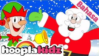 HooplaKidz Bahasa | Lets Build Santa | Ayo Bangun Sinterklas | Lagu Natal & Lainnya