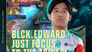 The quick and timely decision making from BLCK.Edward has crushed the hopes of RRQ Akira!