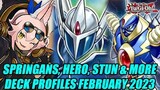 Springans, Hero, Stun, & More! Yu-Gi-Oh! Deck Profiles February 2023