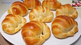 BÁNH MÌ CUA - Cách làm Bánh Mì BƠ SỮA Hình con Cua - Bánh Mì mềm thơm by Vanh Khuyen