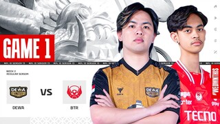 DEWA UNITED ESPORTS vs BIGETRON ALPHA | Regular Season Week 2 Day 3 | Game 1 | #MPLIDS13