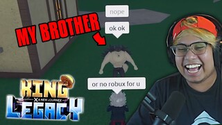 Ang Makulit kong Kapatid | Roblox - King Legacy - Part 2