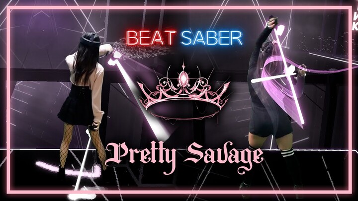[Beat Saber] Pretty Savage - BLACKPINK (Collab with CupofJasmine)