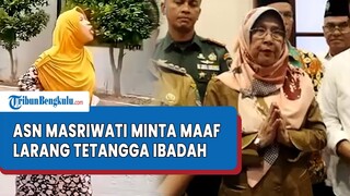 ASN Eselon 3 Masriwati Minta Maaf Larang Tetangga Ibadah, Didampingi Jajaran Petinggi