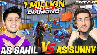 1 Million Diamond Lone Wolf Challenge As Gaming Vs As Rana 1 Vs 1 Over Power Gameplay