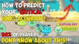 98% OF PLAYERS DONT KNOW ABOUT THIS, HOW TO PREDICT YOUR CRITICAL 100% ACCURATE! AXIE INFINITY