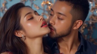 Chinese Couple Kiss Lookbook | AI’s Vision of Love | Ai Lookbook Golden Beauty #shorts