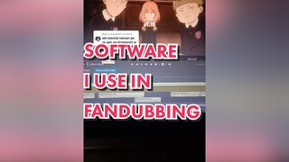 Reply to  Ngayon ko lang to na upload but here's the software I use in my fandubbing content. spyxf