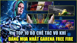 Free Fire | TOP 10 Bộ Chế Tác Vũ Khí Đáng Mua Nhất Trong Free Fire Từ Trước Tới Nay | Rikaki Gaming