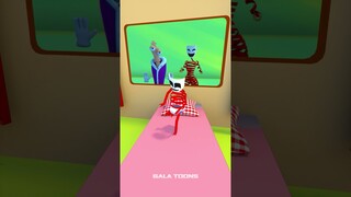 Baby Catnap x Baby Gangle 🤯😈// Smiling Critters (TADC) // Funny Animation #memes #shorts #animation
