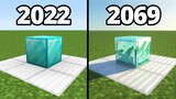 graphics in minecraft: now vs 2069