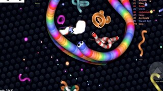 Slither.io A.I. 200,000+ Score Epic Slitherio Gameplay 3