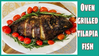 Oven Grilled Tilapia Fish | Grilled Tilapia Fish | Ghie’s Apron