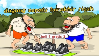 cara jual sepatu agar cepat laku,malah rugi//animasi lucu(dijamin bikin ketawa)