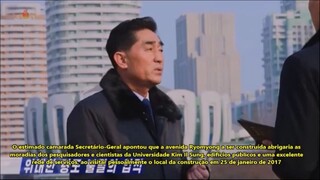 Palavras do camarada Yu Myong Sop, secretário do Comitê de Construção de Pyongya