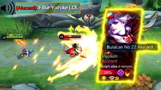 ENEMY SAID I WAS FAKE YUZUKE!| They Were Shocked Because Im Too Strong!!|MLBB