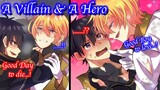 【BL Anime】The leaders of heroes and villains kiss behind the scenes.【Yaoi】