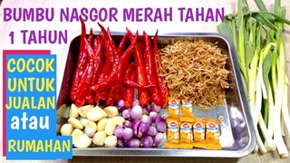 RESEP BUMBU NASI GORENG MERAH || CUKUP 1 SENDOK TANPA SAOS BOTOLAN LANGSUNG ENAK.