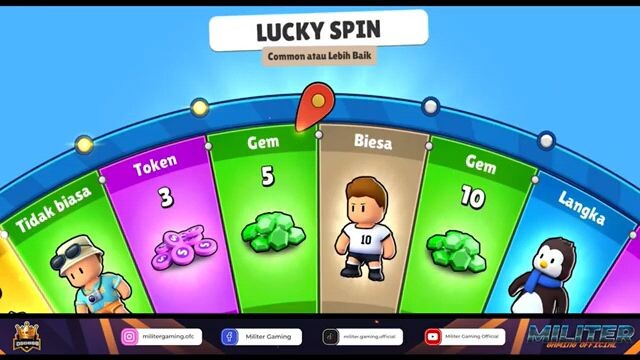 cobain spin apakah beruntung game terbaru