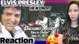 OMG HIS VOICE!!! FIRST TIME WATCHING UNCHAINED MELODY LIVE ELVIS PRESLEY REACTION