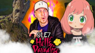 Groot & ..Anya?! 🤣 | Hell's Paradise S1 E7 Reaction (Flowers & Offerings)