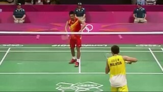 45 Shot rally. Lee Chong Wei vs Lin Dan London 2012 Rally