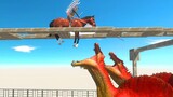 Fire Spinosaurus Death Platform - Animal Revolt Battle Simulator