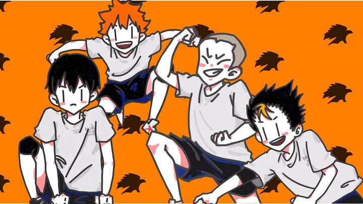 Hoạt hình|Haikyu!!|Nhóm bốn chàng ngốc