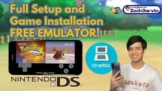 How to Play Nintendo DS Games on Android FREE | Best NDS Emulator Drastic | Pokemon Heart Gold