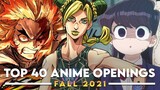 Top Anime Openings of Fall 2021