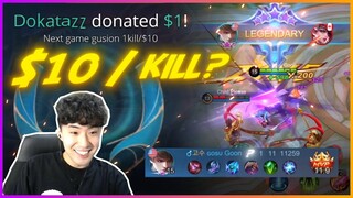 Break the bank! Gusion challenge | MLBB