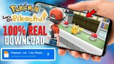 How To Play Real Pokemon Let's Go Pikachu on Android 😍