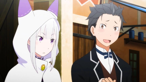 Subaru x Emilia #Re:Zero #anime