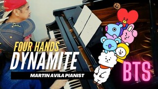 Dynamite Piano Cover | by BTS (방탄소년단) | Four Hands Piano by Martin Avila | Oldies Groovin'