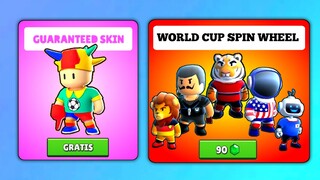 CARA DAPET SKIN SUPER FAN GRATIS DAN SEMUA SKIN SEPAK BOLA TERBARU DI STUMBLE GUYS!?