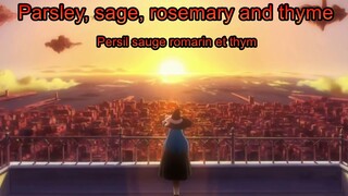 Shuumatsu nani Shitemasu ka OST Scarborough Fair Lyrics HD