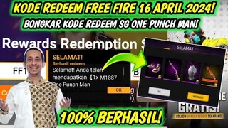 KODE REDEEM FREE FIRE TERBARU 16 APRIL 2024 HARI INI | KODE REDEEM FF TERBARU 16 APRIL 2024