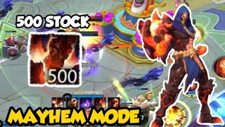 1 HIT DELETE | ALDOUS 500 STOCK ON MAYHEM MODE