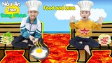 Thử Thách Nấu Ăn Trên Dung Nham | Food and Lava ♥ Minh Khoa TV