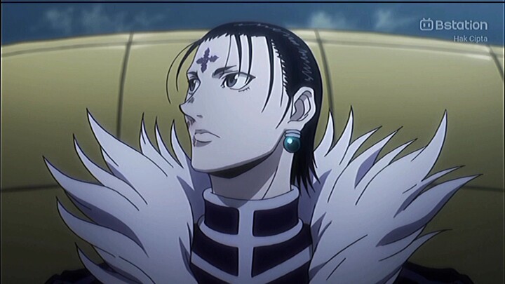 Ekspresi Hisoka saat tahu Chrollo udh gk bisa pakai Nen 🗿