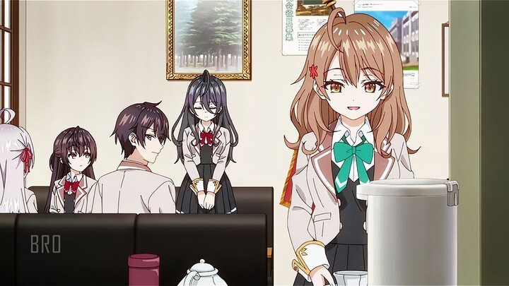 博人传动漫很有趣 Love story anime scene