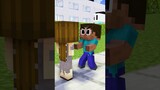 Do you like Baby Zombie or Baby Herobrine 2 ? - Monster School Minecraft Animation #shorts