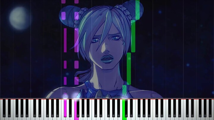 Rilis pertama di seluruh web! JoJo no Kimyou na Bouken _ Stone Sea OP2 versi piano "Surga runtuh".