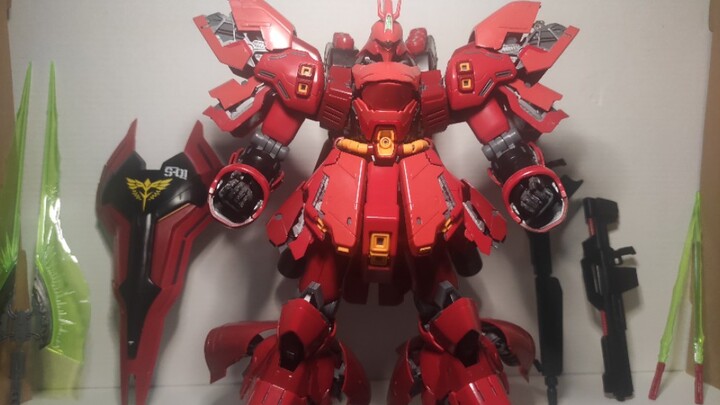 [Stop Motion Animation] MG Sazabi, you are already a mature Sazabi. You need to learn to create your