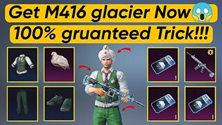 Trick To Get M416 GLACIER IN PUBG MOBILE \\ How To Get M4 Glacier #shorts
