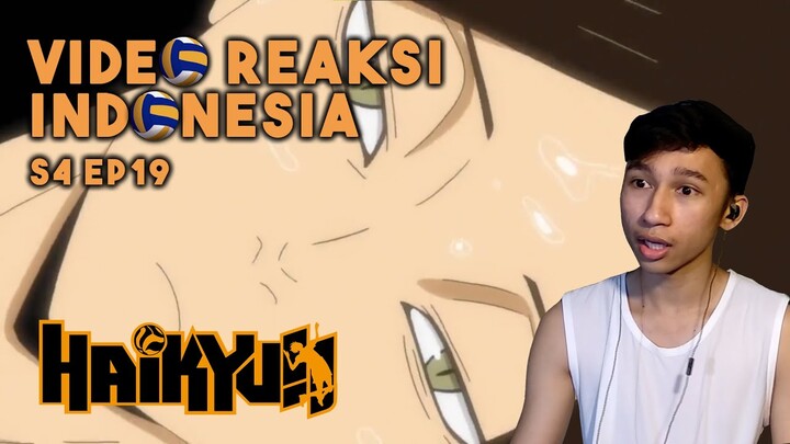 INARIZAKI MULAI BERAKSI! - Haikyuu Reaction Indonesia | Season 4 Episode 19